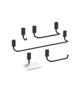 Kit De Acessórios 5 Peças New Celite One Preto Matte B5002E60R0