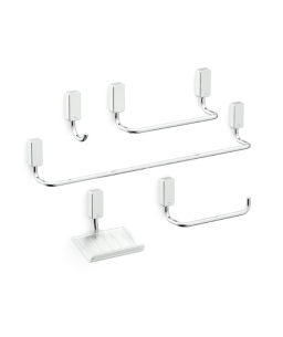 Kit Acessorios 5 Peças Celite One Cromado B5001E6CR0