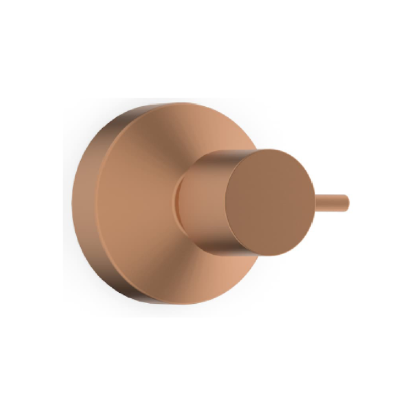 Acabamento De Registro Base Reforma 1.1/4 E 1.1/2 Basic Rose Gold Matte B5040C7R2B
