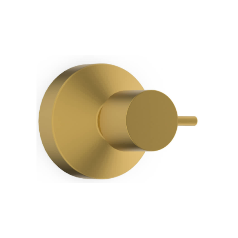Acabamento De Registro Base Reforma 1.1/4 E 1.1/2 Basic Gold Matte B5050C7R1B