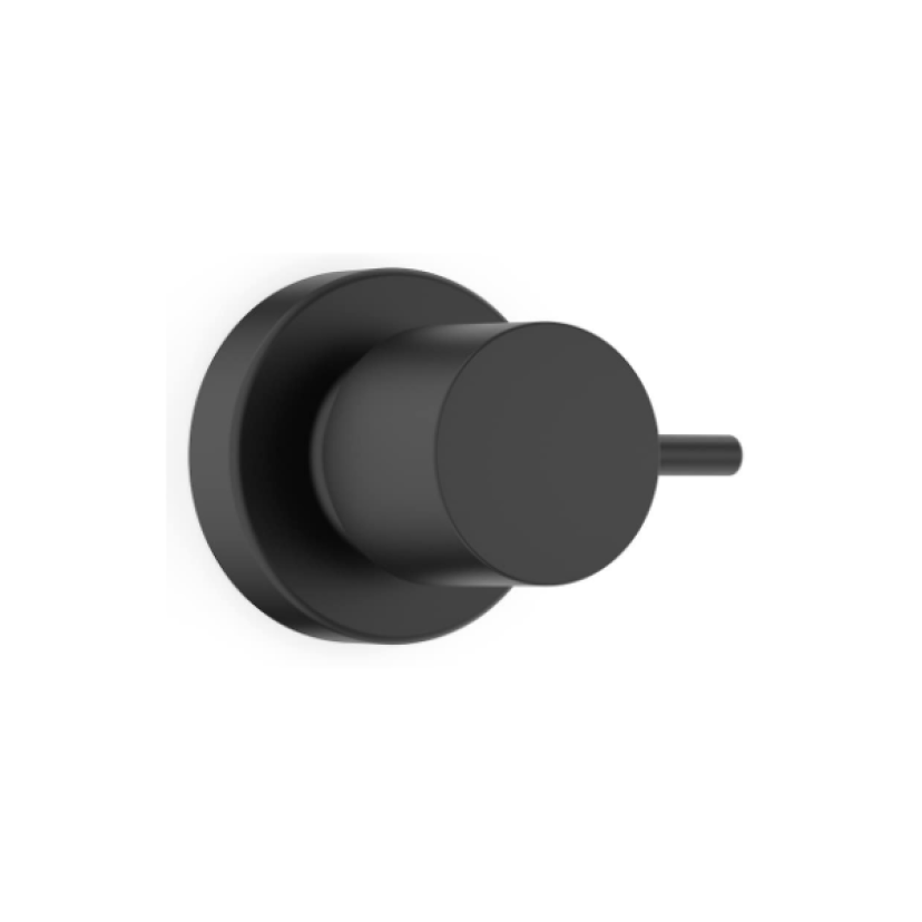 Acabamento De Registro Base Reforma 1/2, 3/4 E 1 Basic Preto Matte B5061C7R0B