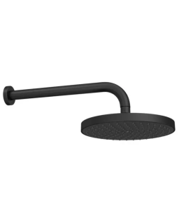 Chuveiro Redondo Parede Flex Max Black Matte Deca 2085.BL.STD.MT