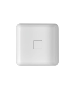 Cuba Quadrada Apoio Deca 40cm Branco Slim - L.11040.17