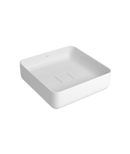 Cuba Quadrada Apoio Deca 40cm Branco Slim - L.11040.17