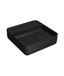 Cuba Quadrada Apoio Com Mesa Deca 40Cm Ébano Fosco Slim - L.11040.M.94