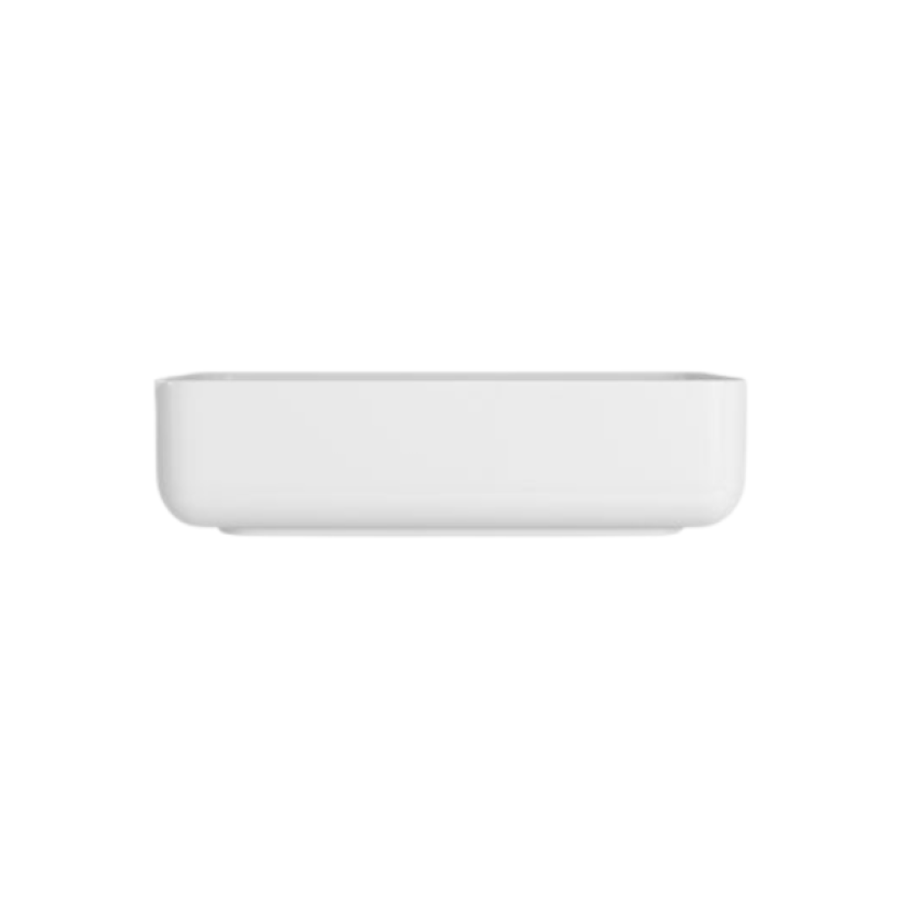 Cuba Retangular de Apoio Deca 50cm Branco Slim - L.13050.17