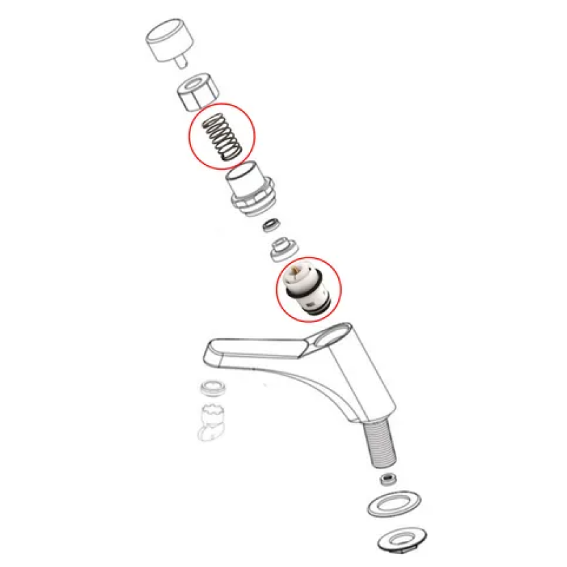 Reparo para Torneira Automática Decamatic Eco | Link - 4686.001