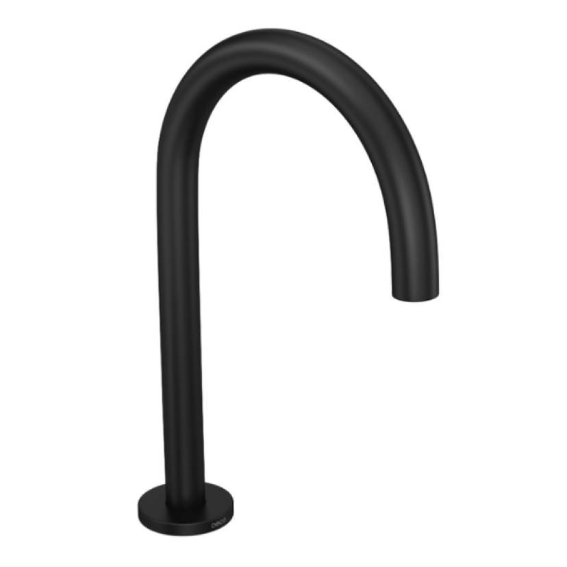 Bica Baixa Redonda de Mesa para Lavatório Tam. Pequeno Black Matte Deca You - 1790.BL104.MT