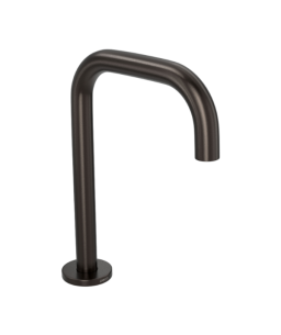 Bica Baixa Quadrada de Mesa para Lavatório Tam. Pequeno Brown Matte Deca You - 1790.MR105.MT