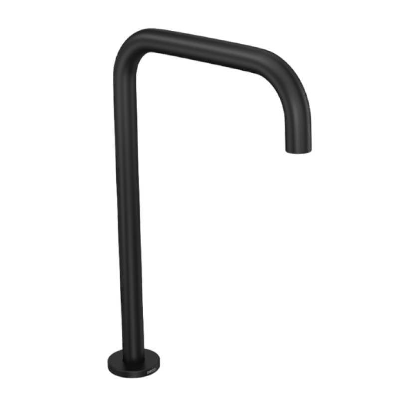 Bica Alta Quadrada de Mesa para Lavatório Tam. Grande Black Matte Grande Deca You - 1792.BL105.MT