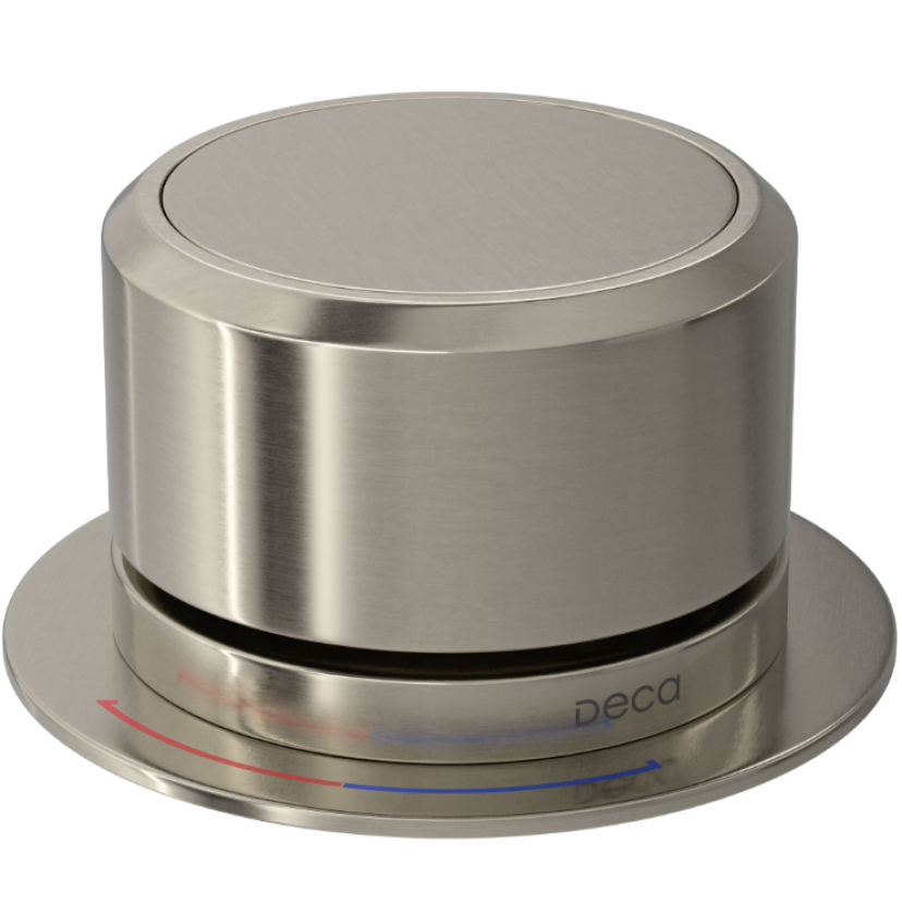 Acionamento Monocomando Redondo de Mesa Inox Deca You - 4990.INX104