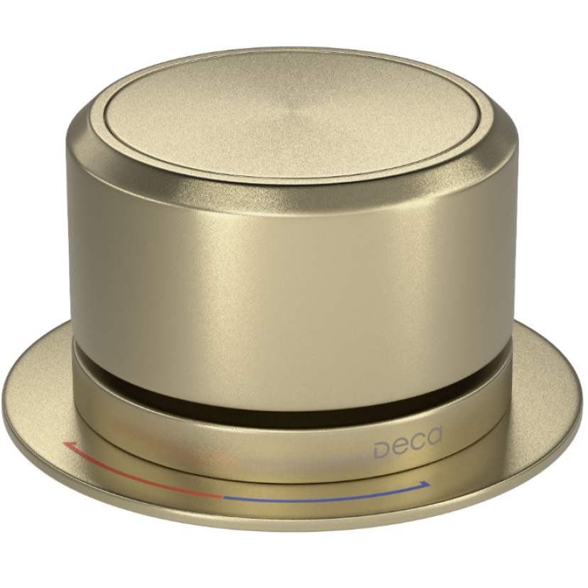 Acionamento Monocomando Redondo de Mesa Summer Gold Deca You - 4990.SM104.MT