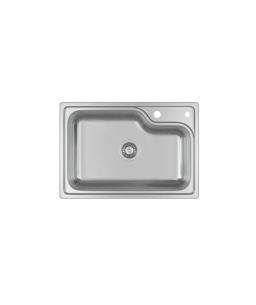 Cuba de Cozinha Retangular com Deck 60x40cm Inox Deca Facile - CC.660.60.DK.INX