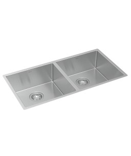 Cuba Dupla de Cozinha Retangular 80X40cm Inox Deca Suprema - CC.670.80.DUO.INX