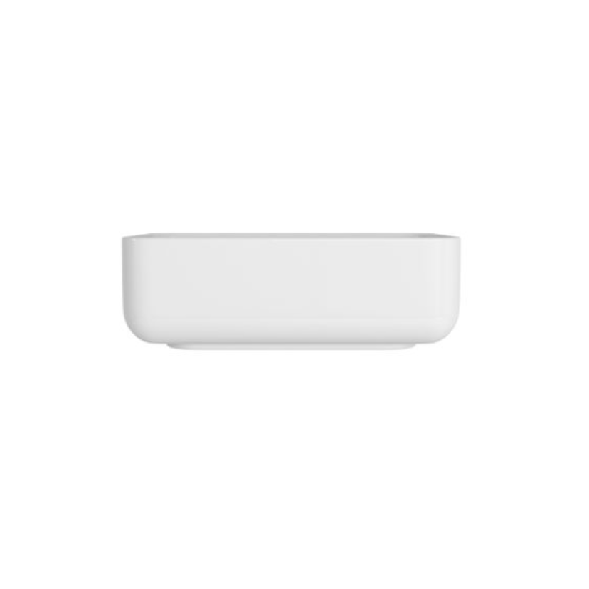 Cuba Retangular de Apoio Deca 40cm Branco Slim - L.13040.17