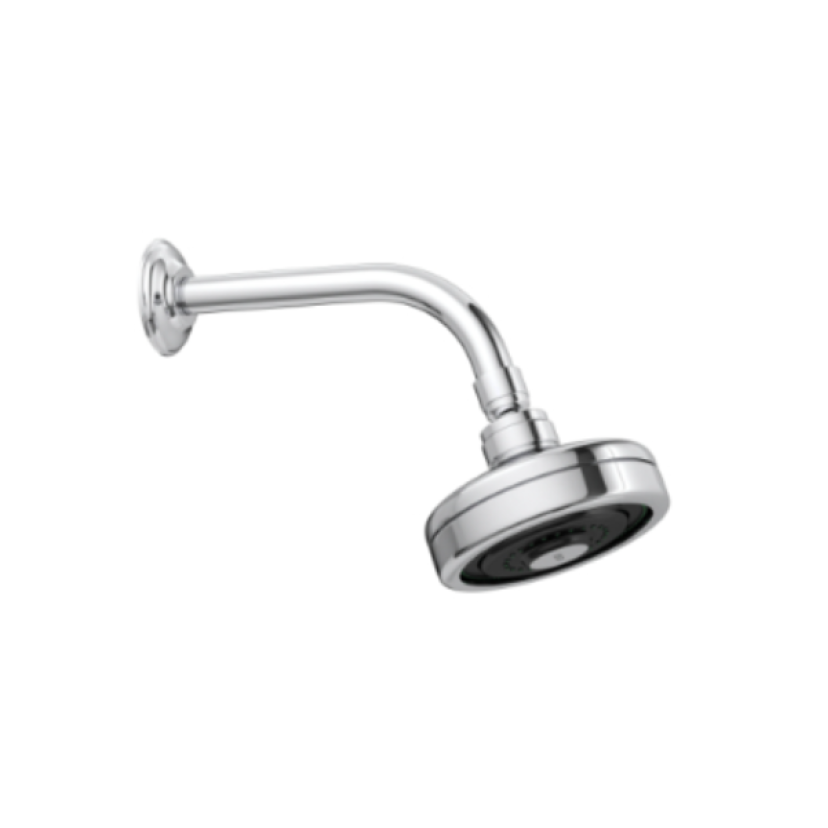 Chuveiro com Tubo Standard Parede com Entrada de Ar Deca Acqua Plus Cromado 1990.C.STD.ARE
