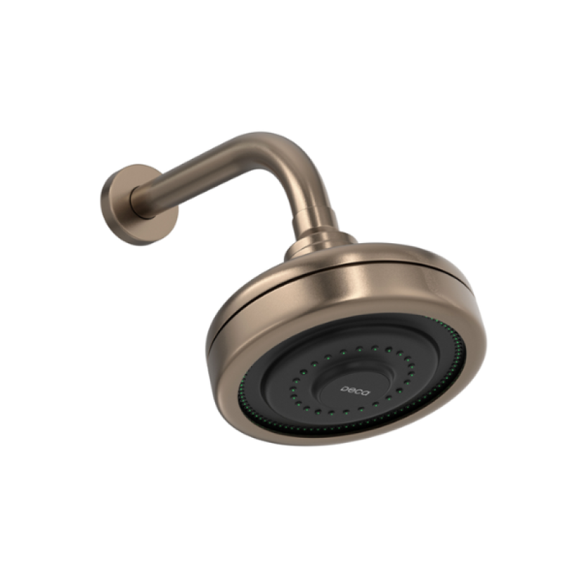 Chuveiro da Deca Acqua Plus com Tubo Standard Corten 1990.CT.STD.MT