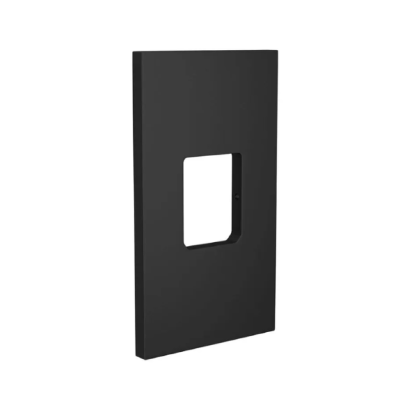 Acabamento de Tomada para Toalheiro Térmico Deca You Black Matte 2044.BL.TP.MT