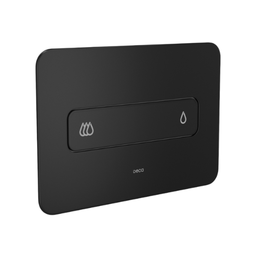 Acabamento Para Caixa Descarga Embutida Mecânica Black Matte Deca You 4900.BL01.MT