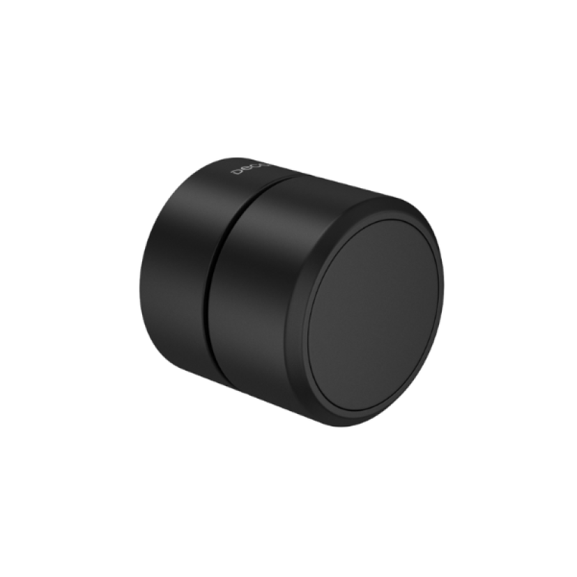 Acabamento Redondo para Registro Gaveta Até 1” Deca You Black Matte - 4900.BL104.PQ.MT