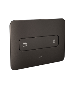 Acabamento Para Caixa de Descarga Embutida Mecânica Deca You Brown Matte 4900.MR01.MT