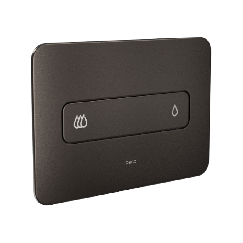 Acabamento Para Caixa de Descarga Embutida Mecânica Deca You Brown Matte 4900.MR01.MT
