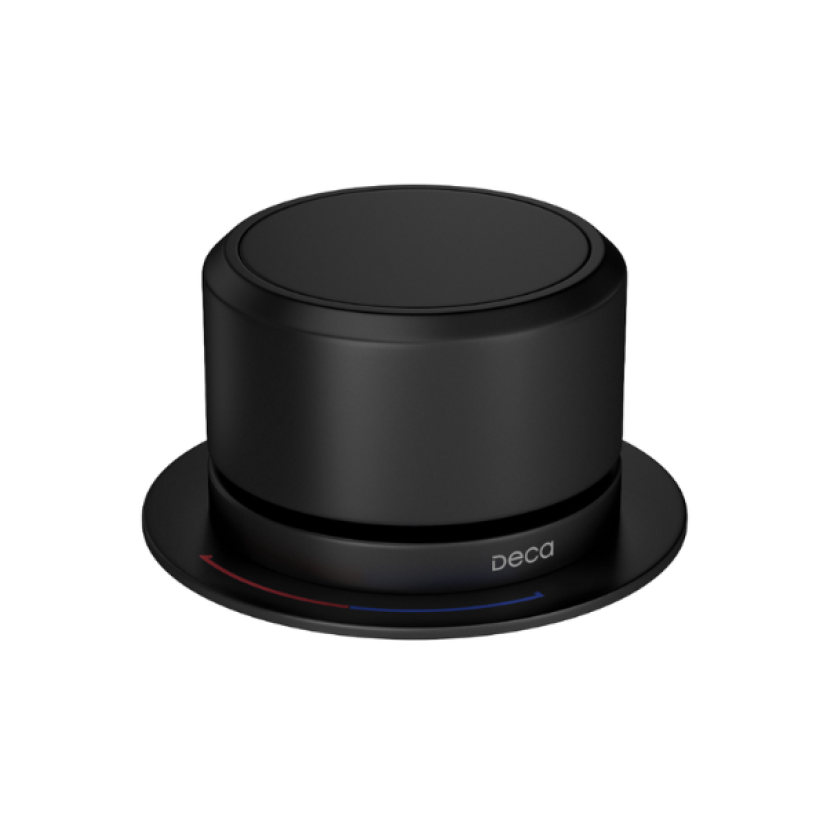 Acionamento Monocomando Mesa Redondo Deca You Black Matte 4990.BL104.MT
