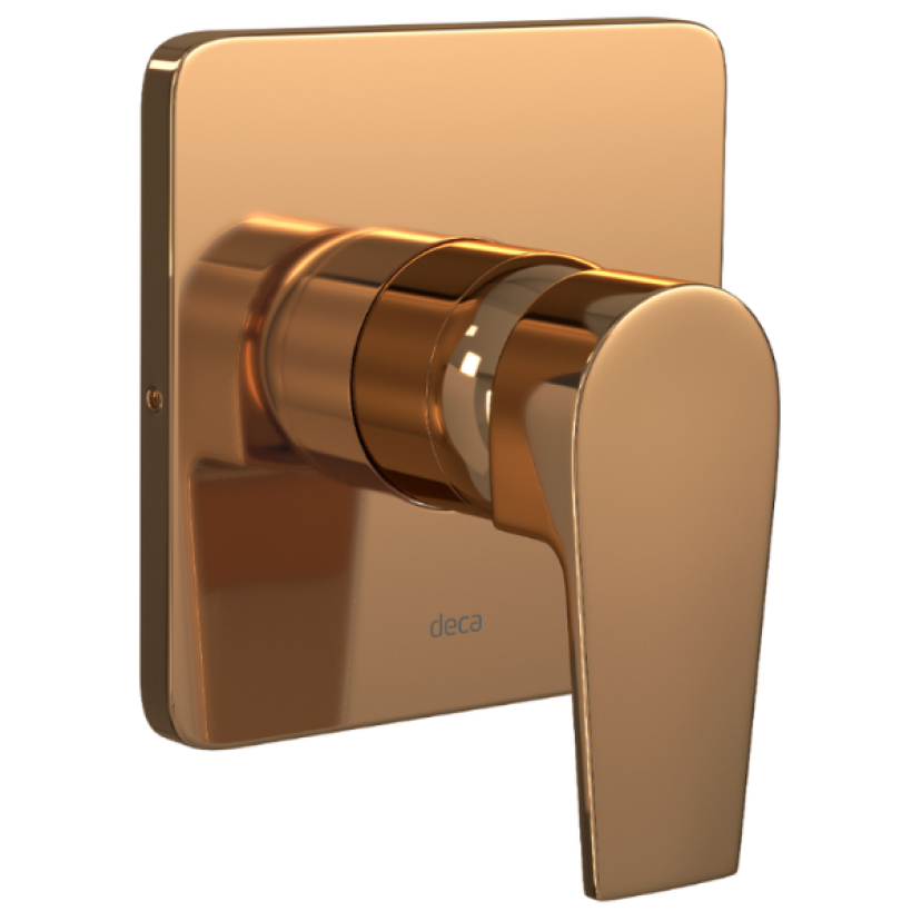 Acabamento para Monocomando de Chuveiro Deca Level Red Gold 4993.GL26.CHU.RD