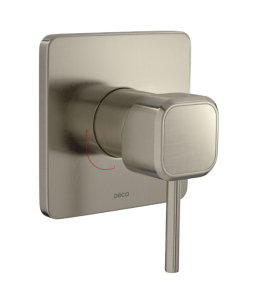 Acabamento Monocomando Chuveiro Quadrado Deca You Inox 4993.INX105.CHU