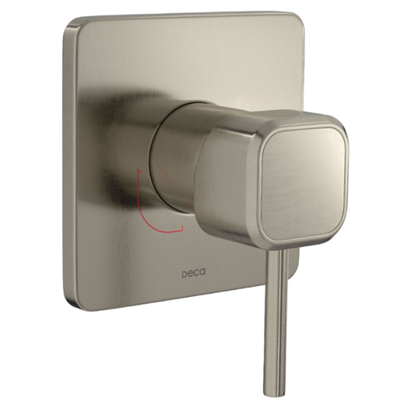 Acabamento Monocomando Chuveiro Quadrado Deca You Inox 4993.INX105.CHU