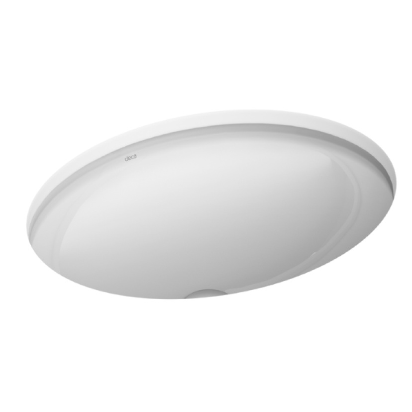 Cuba Oval de Embutir 44cm Branco Deca L.37.17