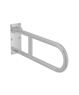 Barra De Apoio Lateral Articulada Deca Conforto 60cm Aço Polido 2315.I.060.POL.N