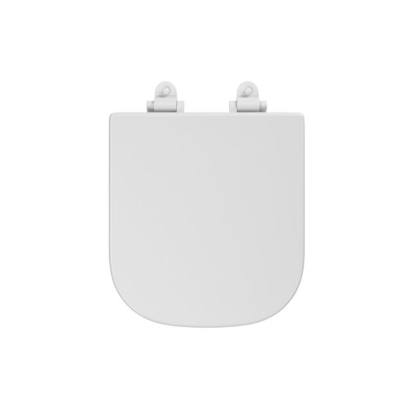 Assento Poliéster Slow Close Monocromático Branco Deca Axis/Quadra/Unic/Polo AP.217.BR.17