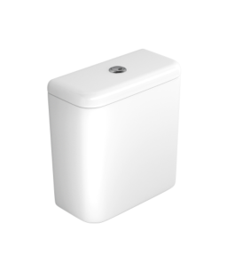 Caixa Acoplada com Acionamento Duo Deca Carrara/Nuova Branco CD.11F.17