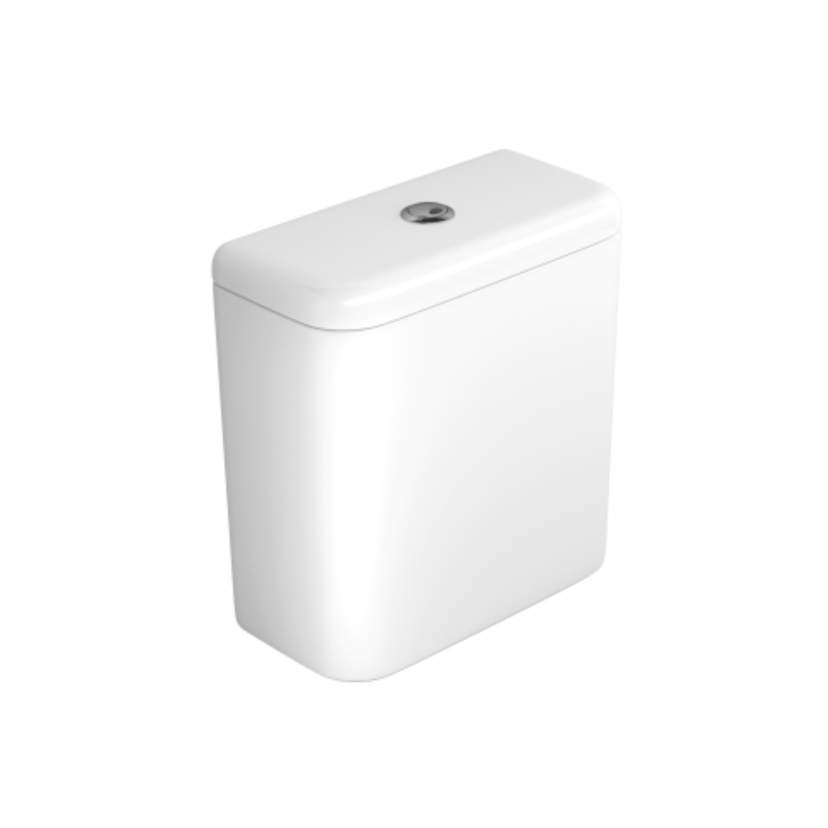 Caixa Acoplada com Acionamento Duo Deca Carrara/Nuova Branco CD.11F.17