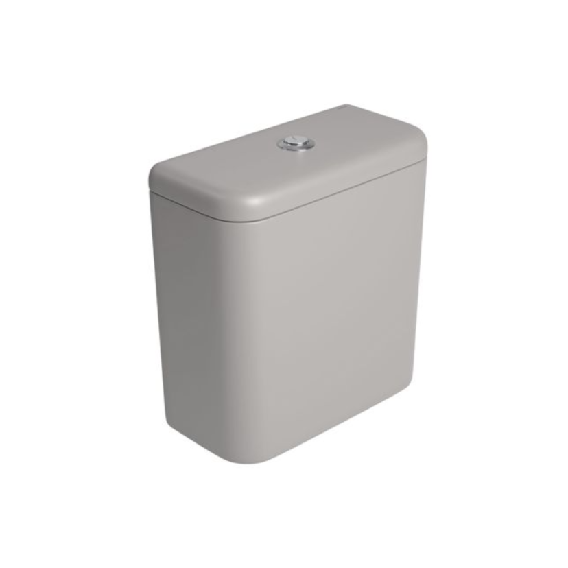 Caixa Acoplada com Acionamento Duo Deca Carrara/Nuova Soft Antracite CD.11F.85