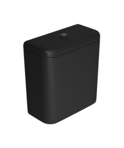 Caixa Acoplada Monocromática com Acionamento Duo Deca Carrara Ébano Fosco CD.11F.EBFC.94