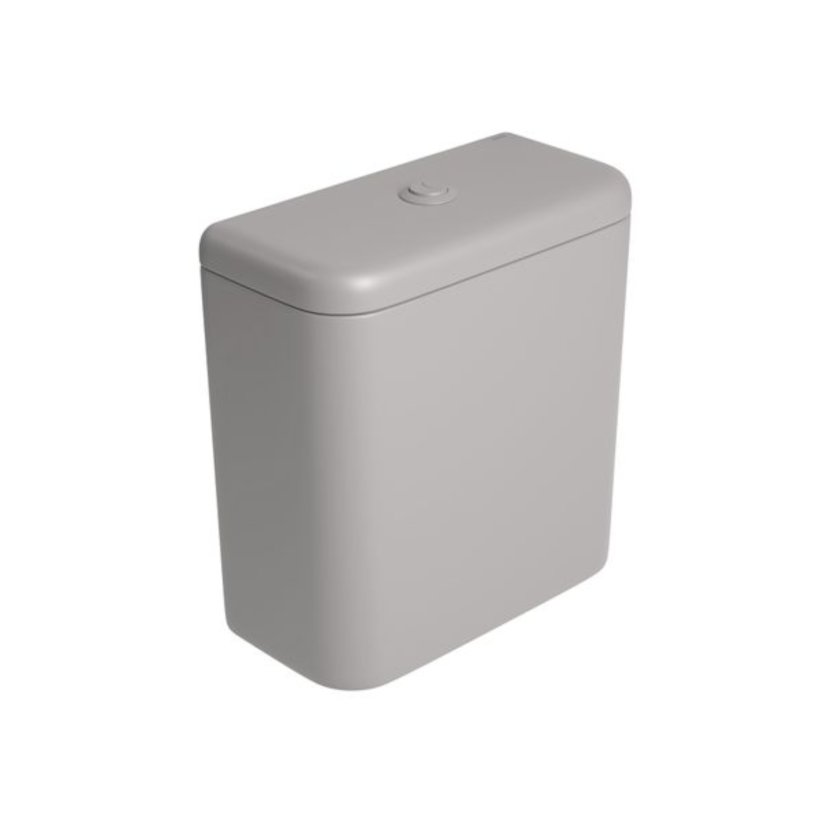 Caixa Acoplada Monocromática com Acionamento Duo Deca Carrara Soft Antracite CD.11F.SFAT.85