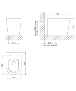 Bacia Convencional Deca LK Ébano Fosco P.23.94
