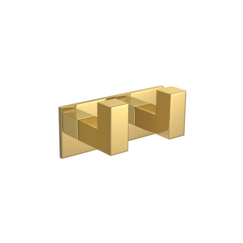 Cabide Duplo Gold Deca Quadratta 2062.GL83