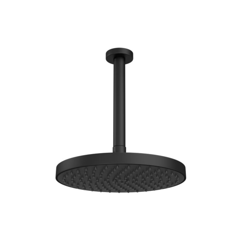 Chuveiro Redondo de Teto 22cm Flex Max Black Matte Deca 2085.BL.TET.MT