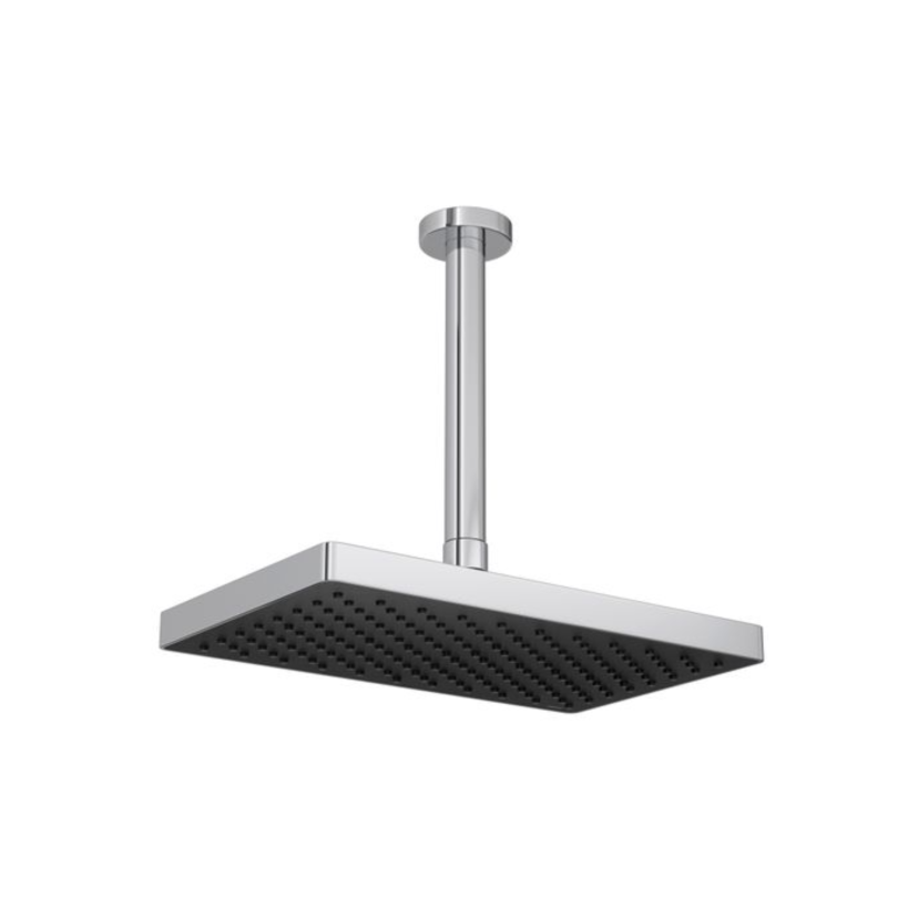 Chuveiro Retangular Tubo de Teto Flex Max Cromado Deca 2086.C.TET