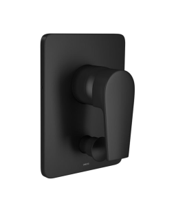 Acabamento Monocomando 4 vias para Chuveiro e Banheira Level Black Matte 4994.BL26.MT