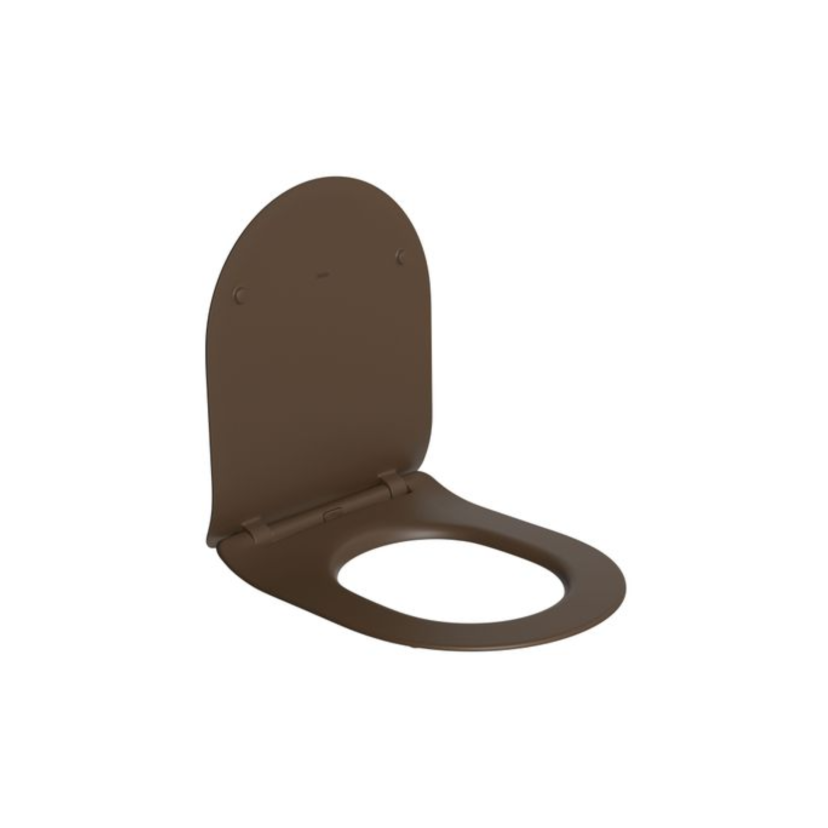 Assento Termofixo com Slow Close e Easy Clean Deca Marrom Fosco LK/Carrara AP.2362.22