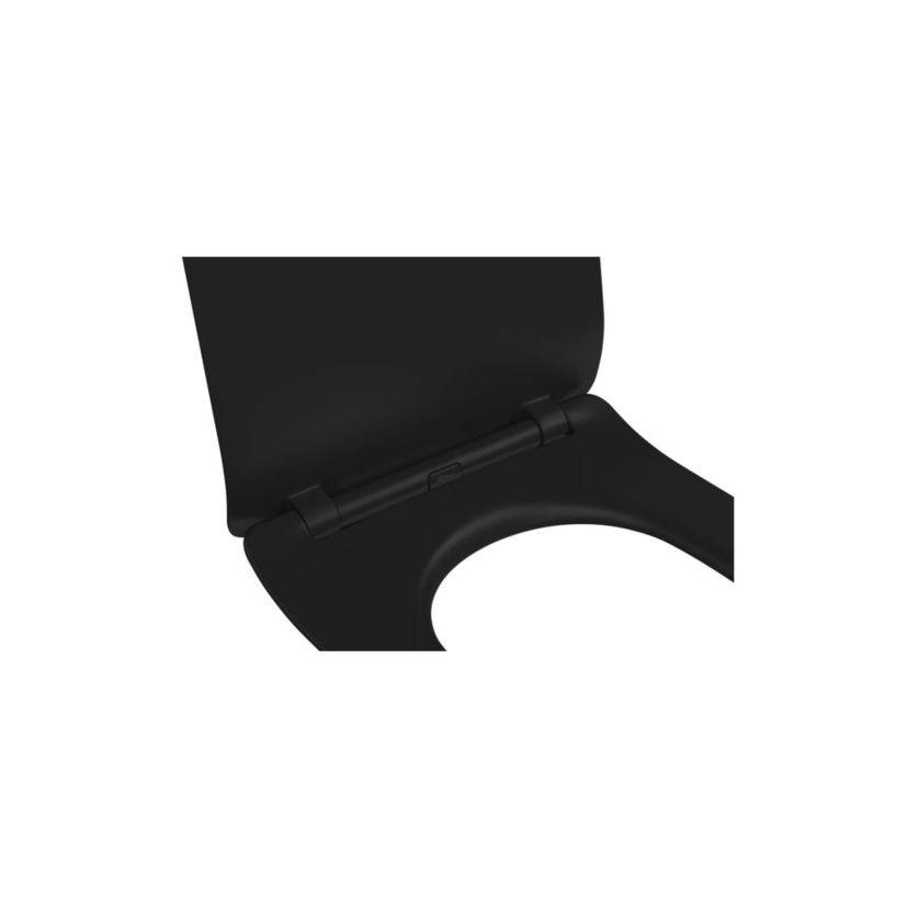 Assento Termofixo com Slow Close e Easy Clean Deca Ébano Fosco LK/Carrara AP.2362.94