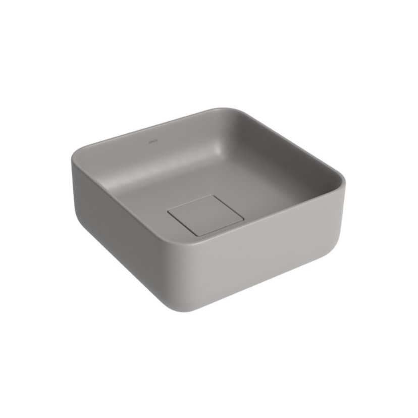 Cuba Slim Apoio Deca Quadrada 30cm Cinza Antracite L.11030.85