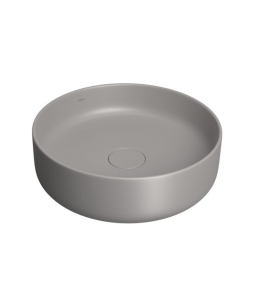 Cuba de Apoio Redonda 40cm Soft Antracite Deca Slim L.12040.85