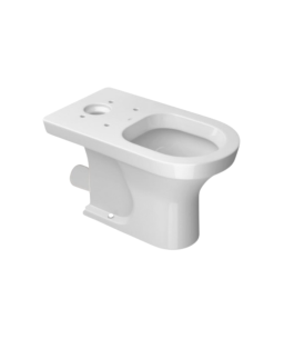 Bacia para Caixa Acoplada com Saída Horizontal Branco Nuova Deca P.133.17