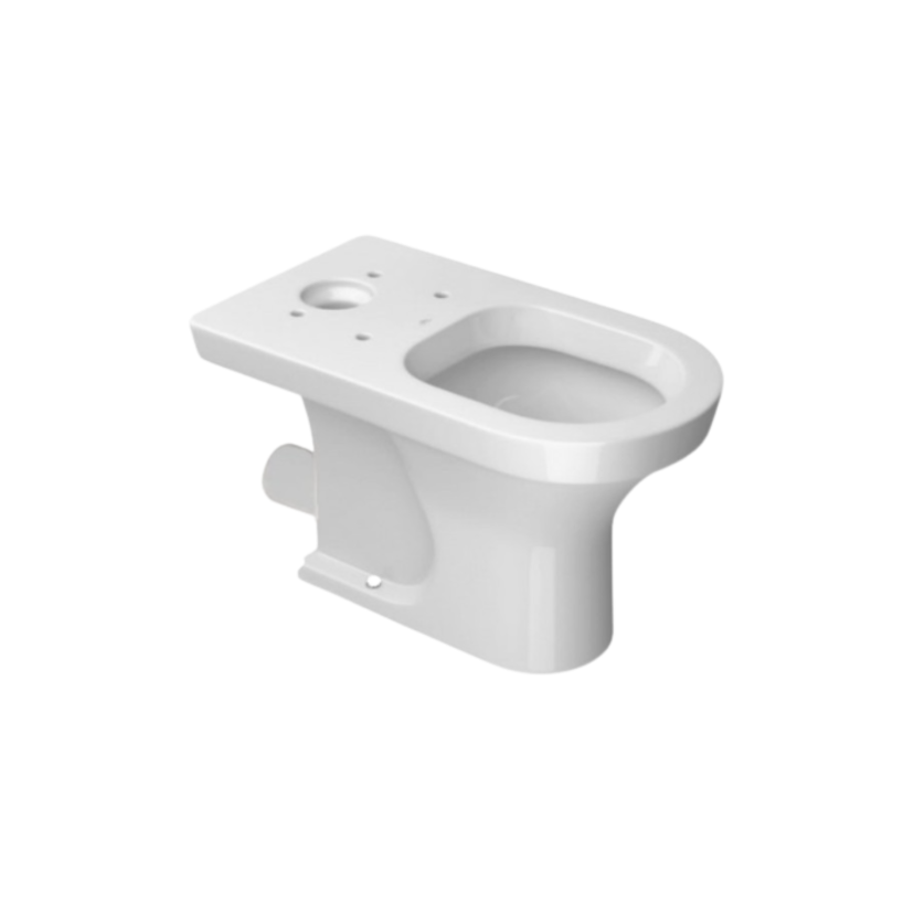 Bacia para Caixa Acoplada com Saída Horizontal Branco Nuova Deca P.133.17