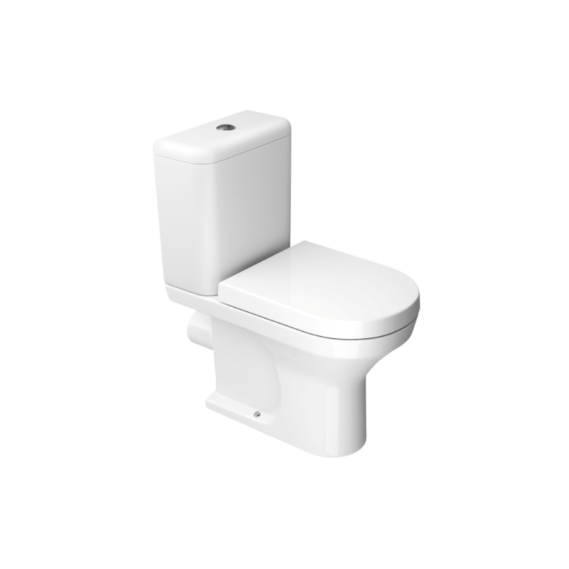 Bacia para Caixa Acoplada com Saída Horizontal Branco Nuova Deca P.133.17